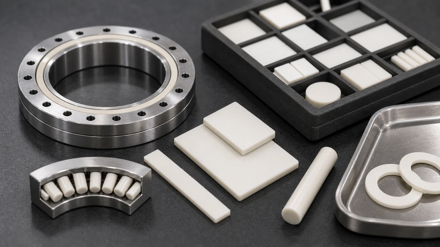 Ceramic Cross Roller Bearing ceramic material and specification scope visual