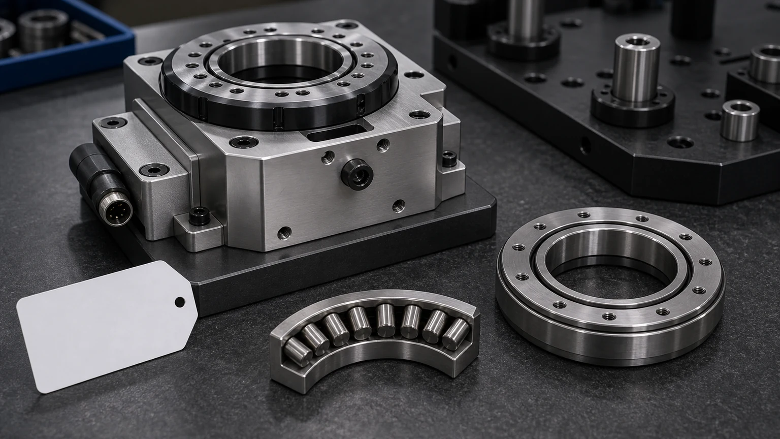 CRBE8022A Cross Roller Bearing CRBE8022A model evidence, suffix notes, and drawing or sample reference visual