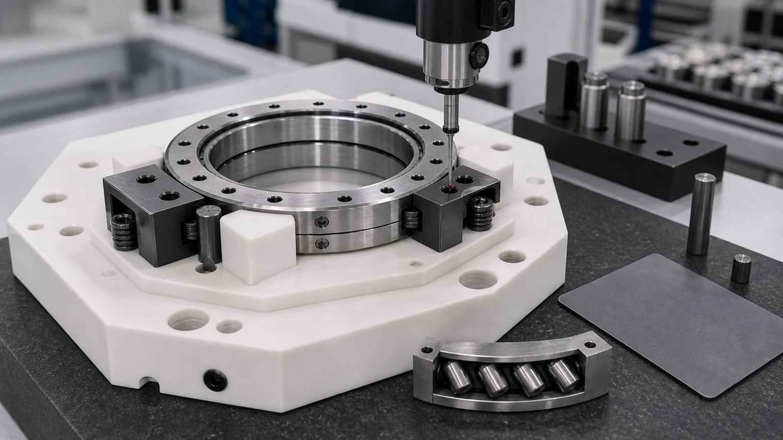 CRBH Series Crossed Roller Bearings model family and parameter evidence visual