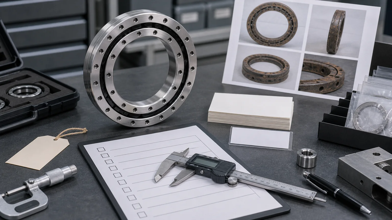 cross roller bearing cross reference model checklist