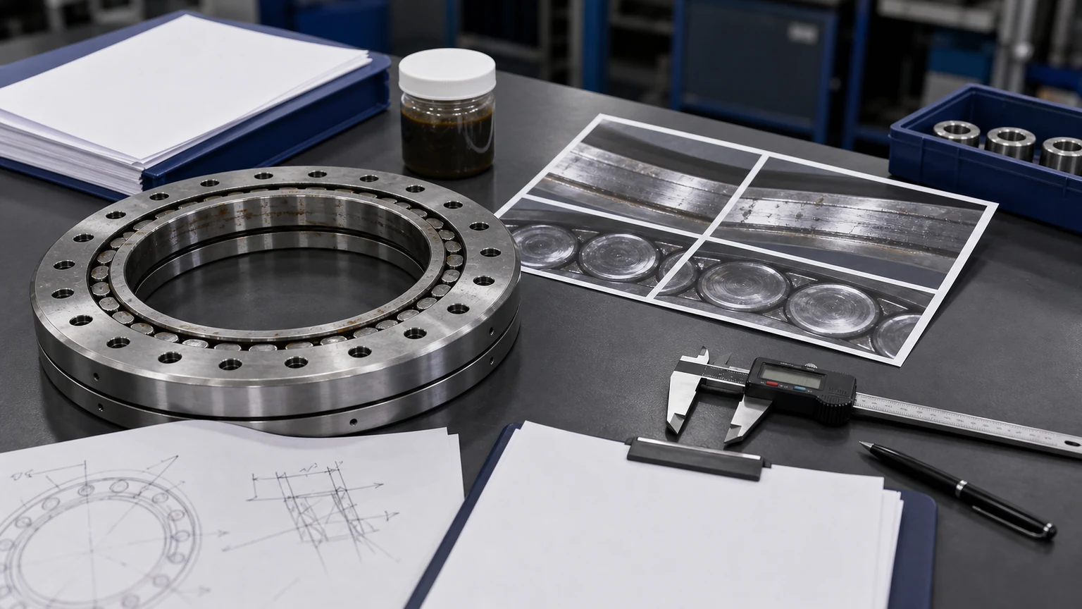 problems with cross roller bearings RFQ preparation visual