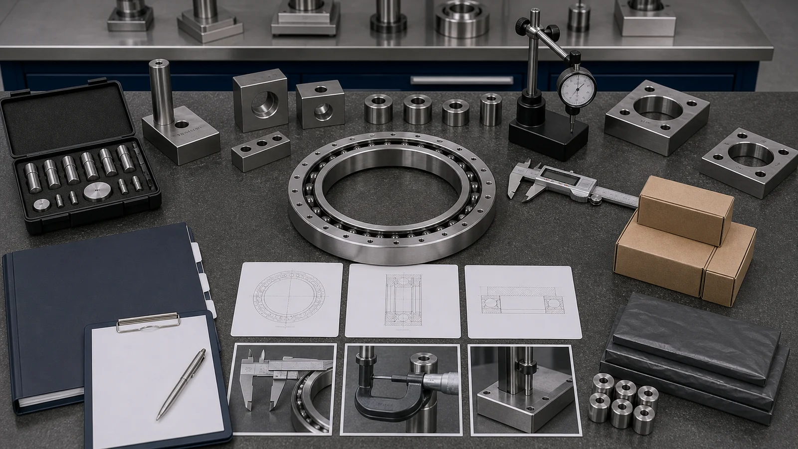 cross roller bearing size chart final size confirmation visual