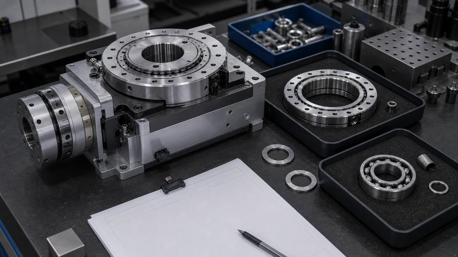 bearing selection RFQ evidence for cross roller and ball bearing review
