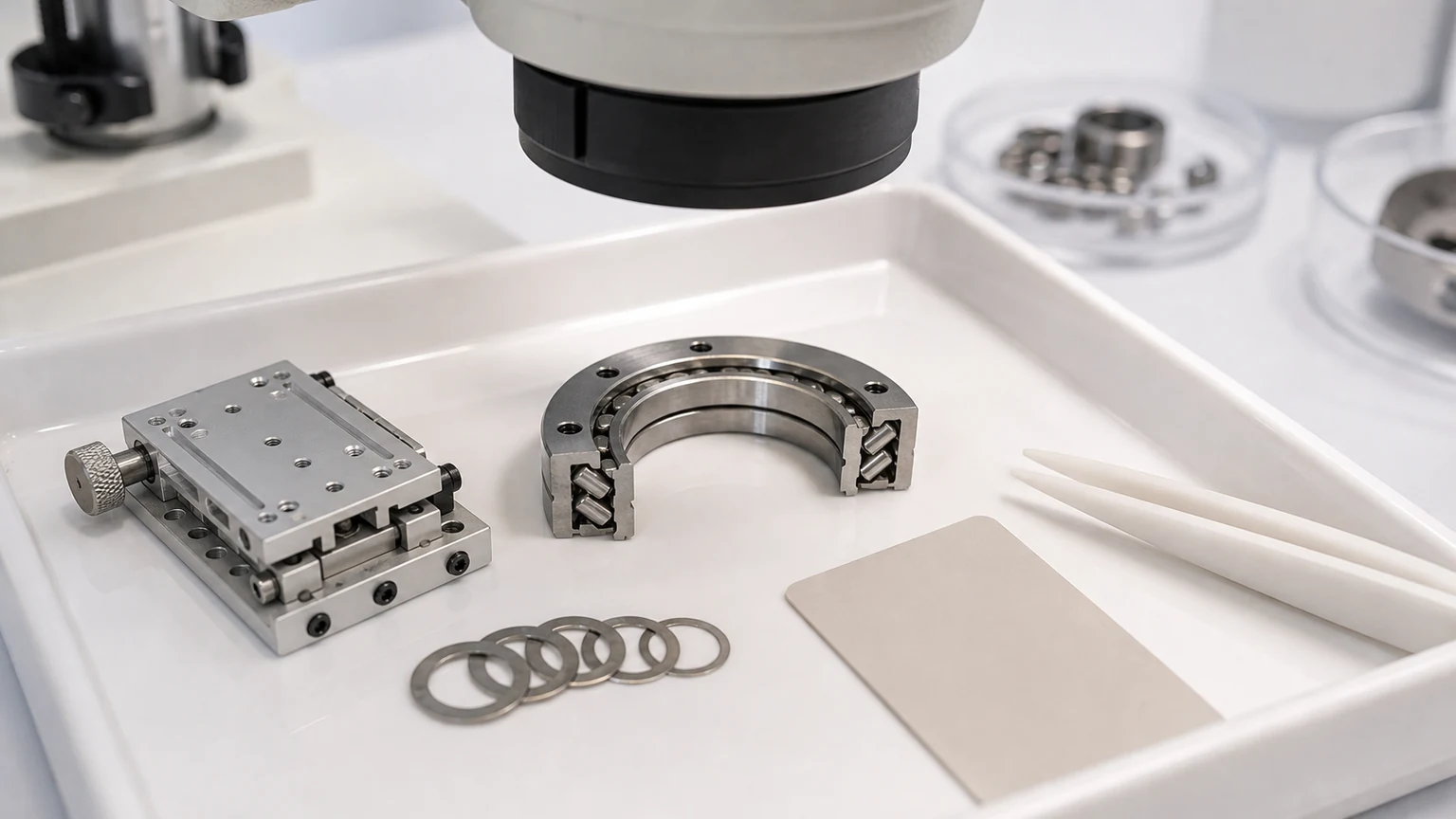 Deltron cross roller bearing candidate evidence review visual
