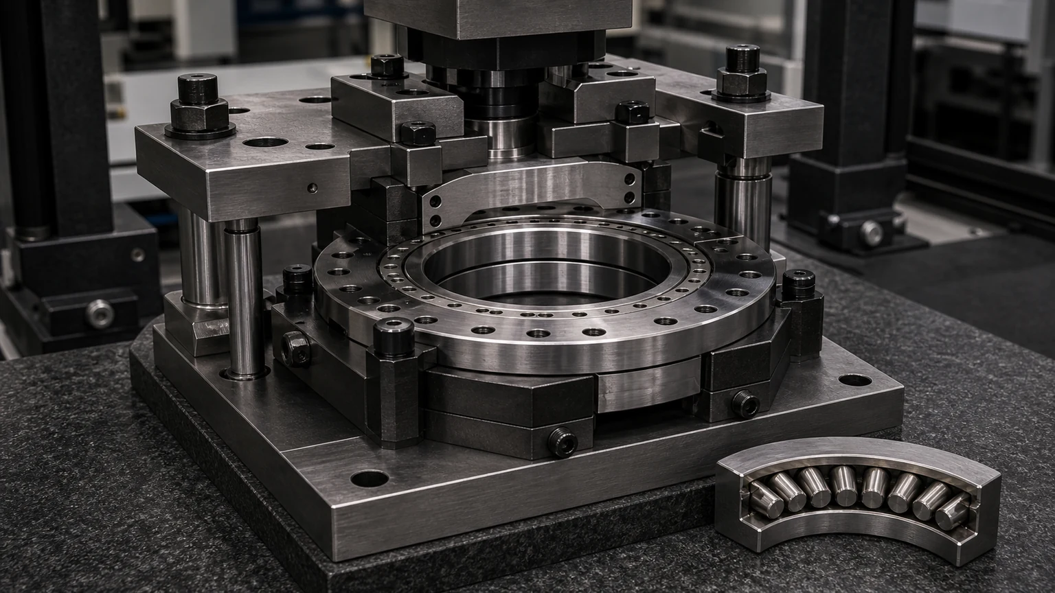 High Rigidity Crossed Roller Bearing rigidity target and specification scope visual