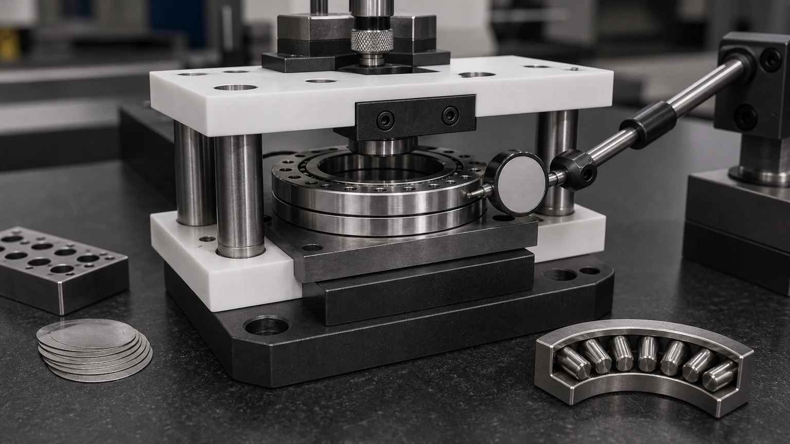 High Rigidity Crossed Roller Bearing preload, deflection, moment load, mounting stiffness, and application fit visual
