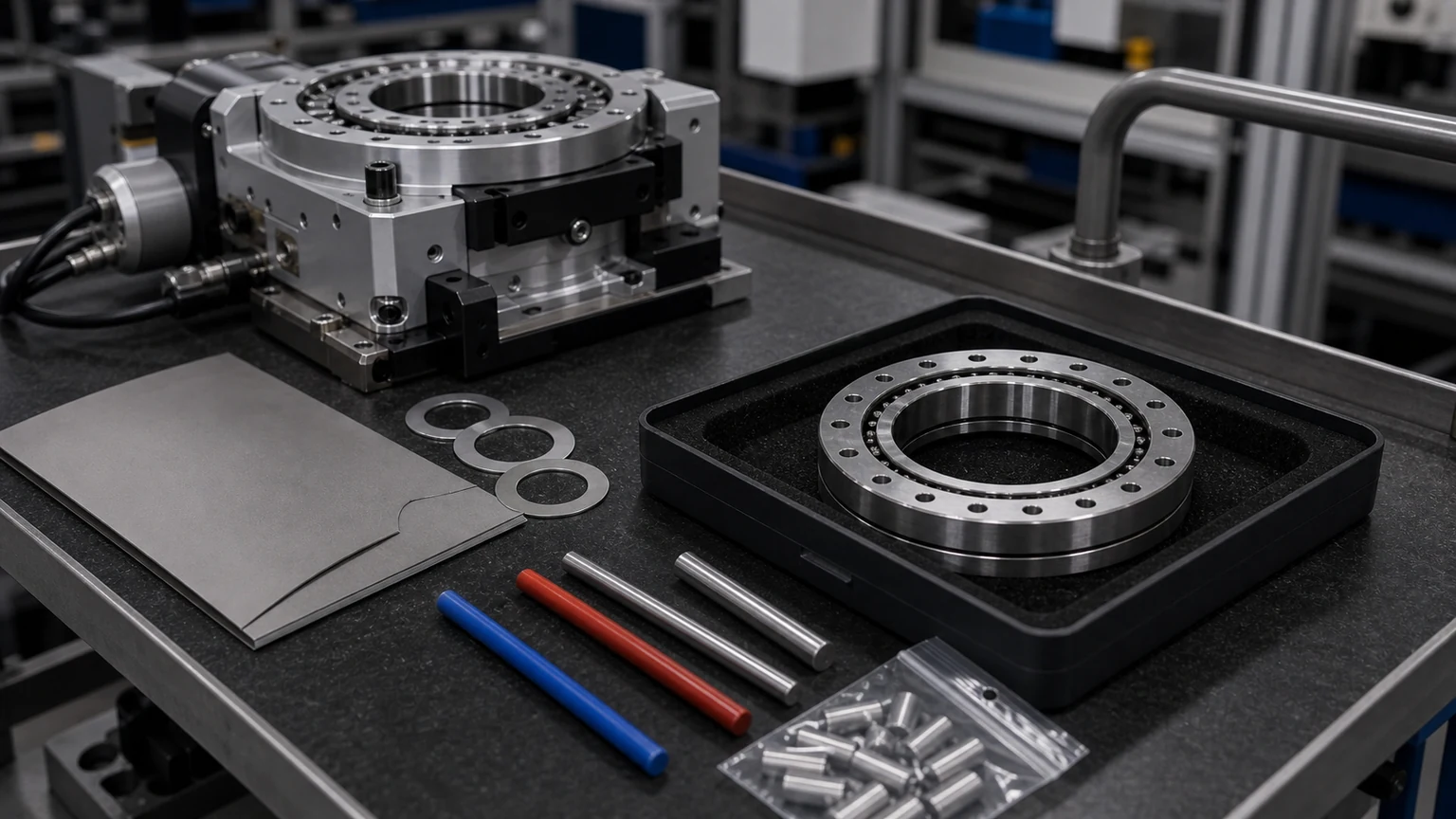 HIWIN cross roller bearing RFQ evidence package visual