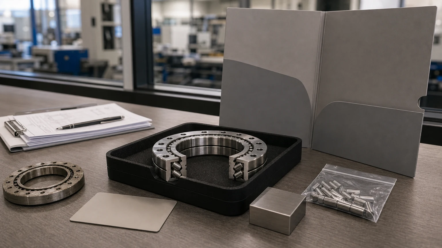 McMaster cross roller bearing candidate evidence review visual