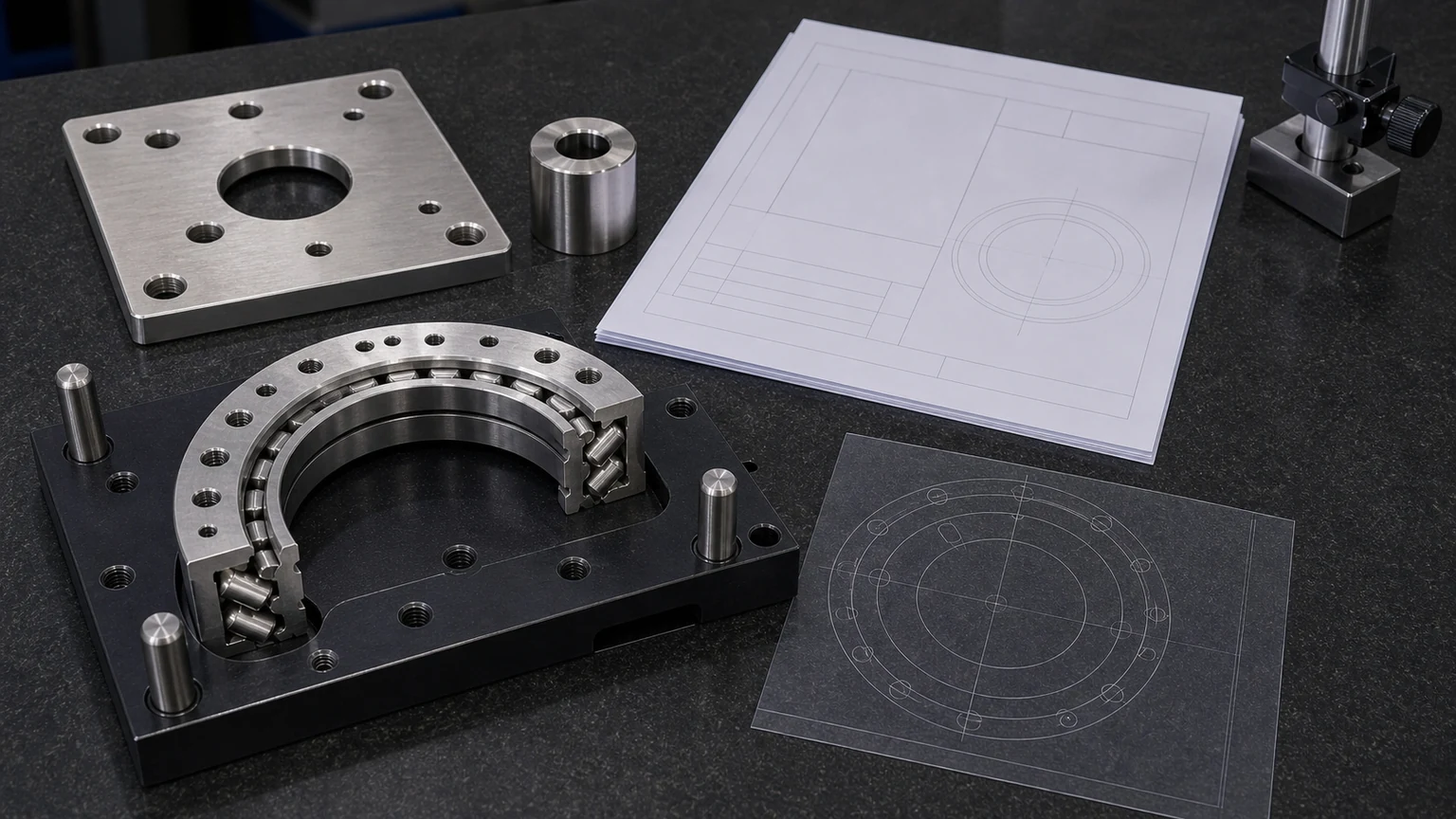 MISUMI cross roller bearing dimension and mounting review visual
