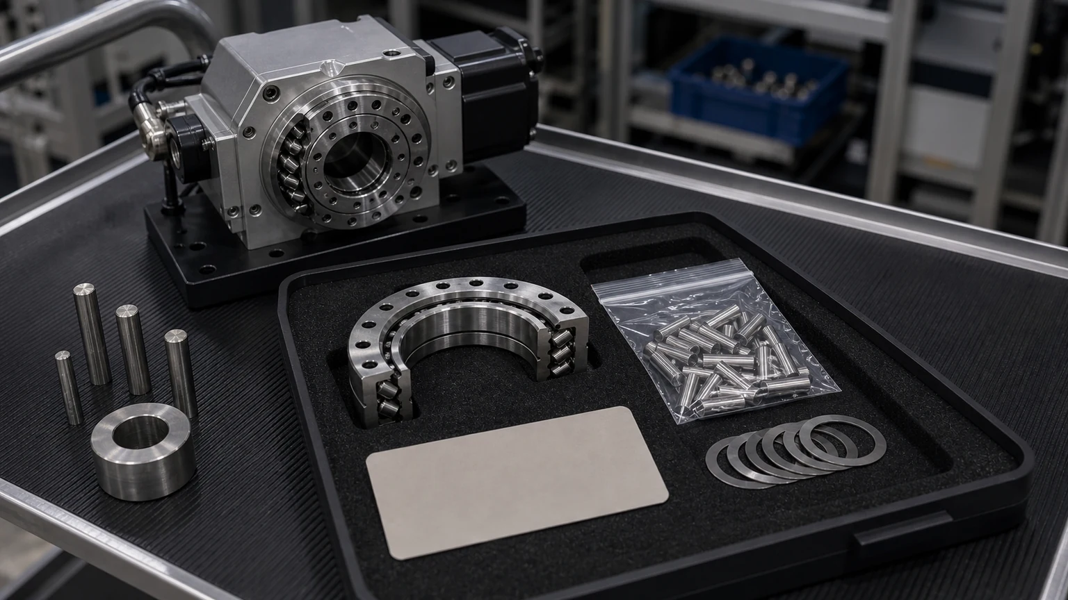 NB cross roller bearing RFQ evidence package visual