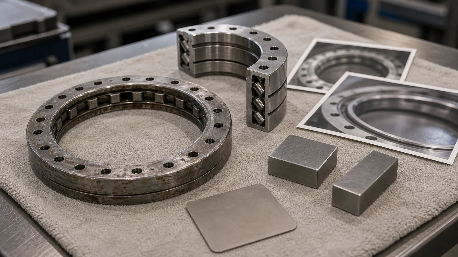 Nippon Bearing cross roller bearing candidate evidence review visual