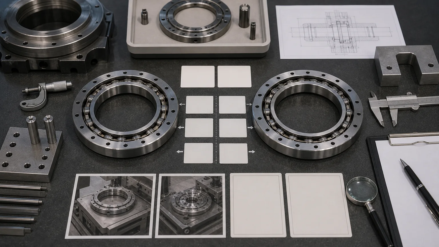 cross roller bearing replacement compatibility review checklist