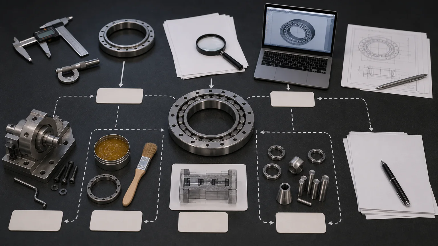 Cross roller bearing resource and measurement review