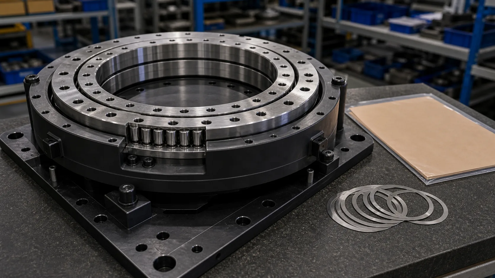 RU445X Cross Roller Bearing application RFQ review visual