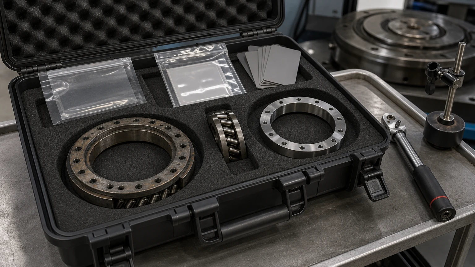 Timken cross roller bearing RFQ evidence package visual