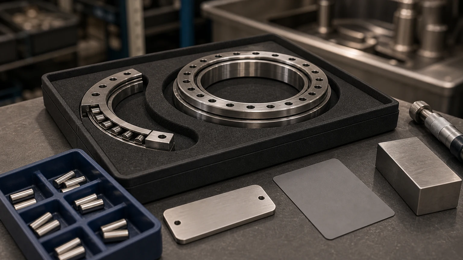 TSK cross roller bearing candidate evidence review visual