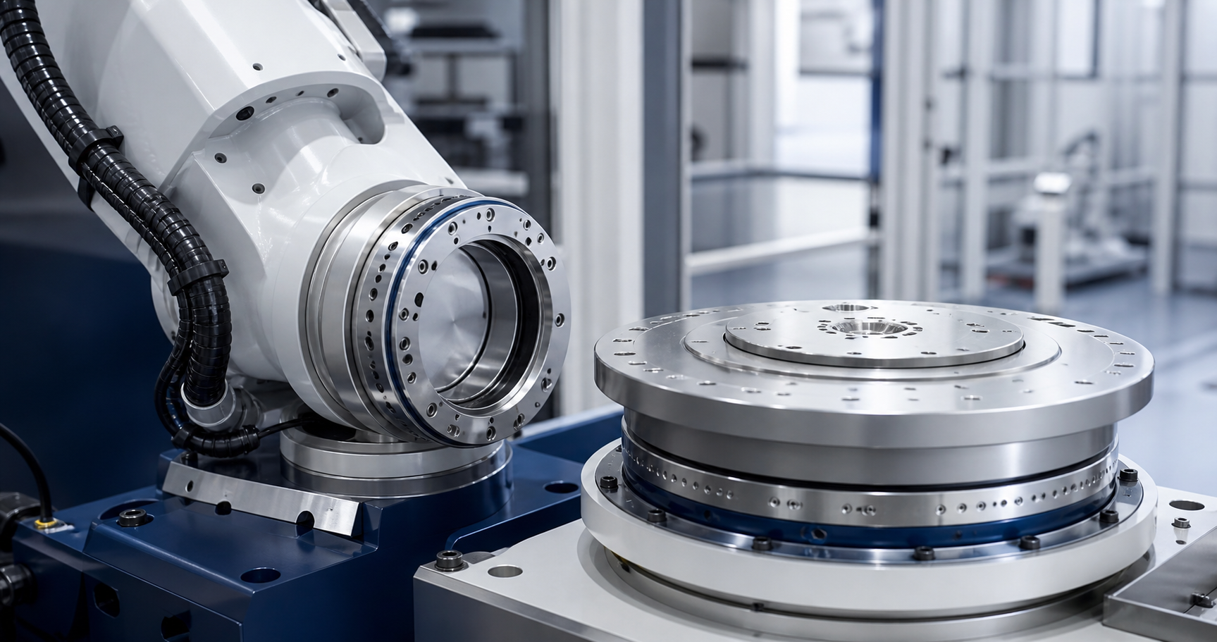 Cross roller bearing application in precision automation